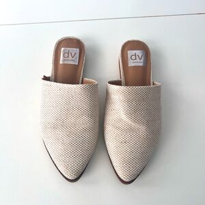 Dolce Vita Cream Slip on Mules